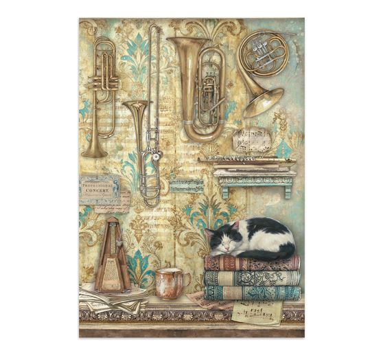 Stamperia A5 Junk Journal Focus Points "Symphony"