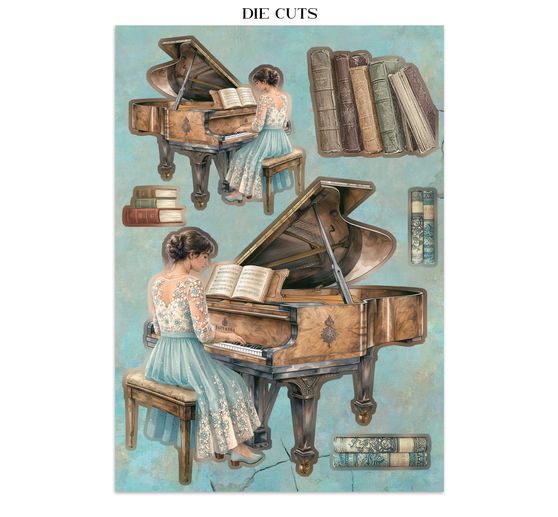 Stamperia A5 Junk Journal Focus Points "Symphony"