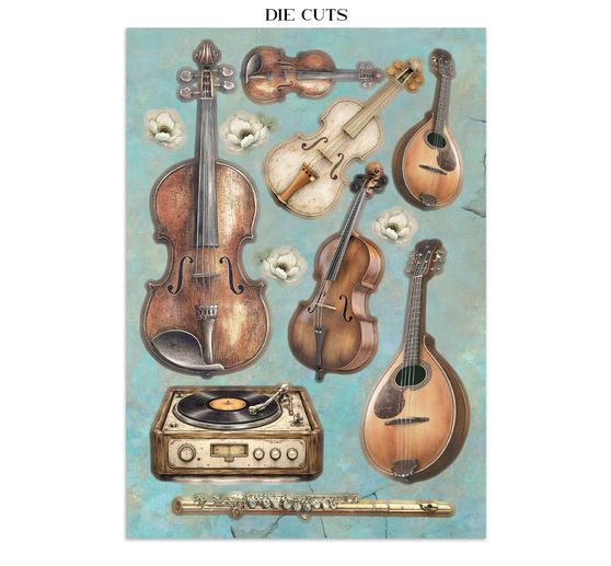 Stamperia A5 Junk Journal Focus Points "Symphony"