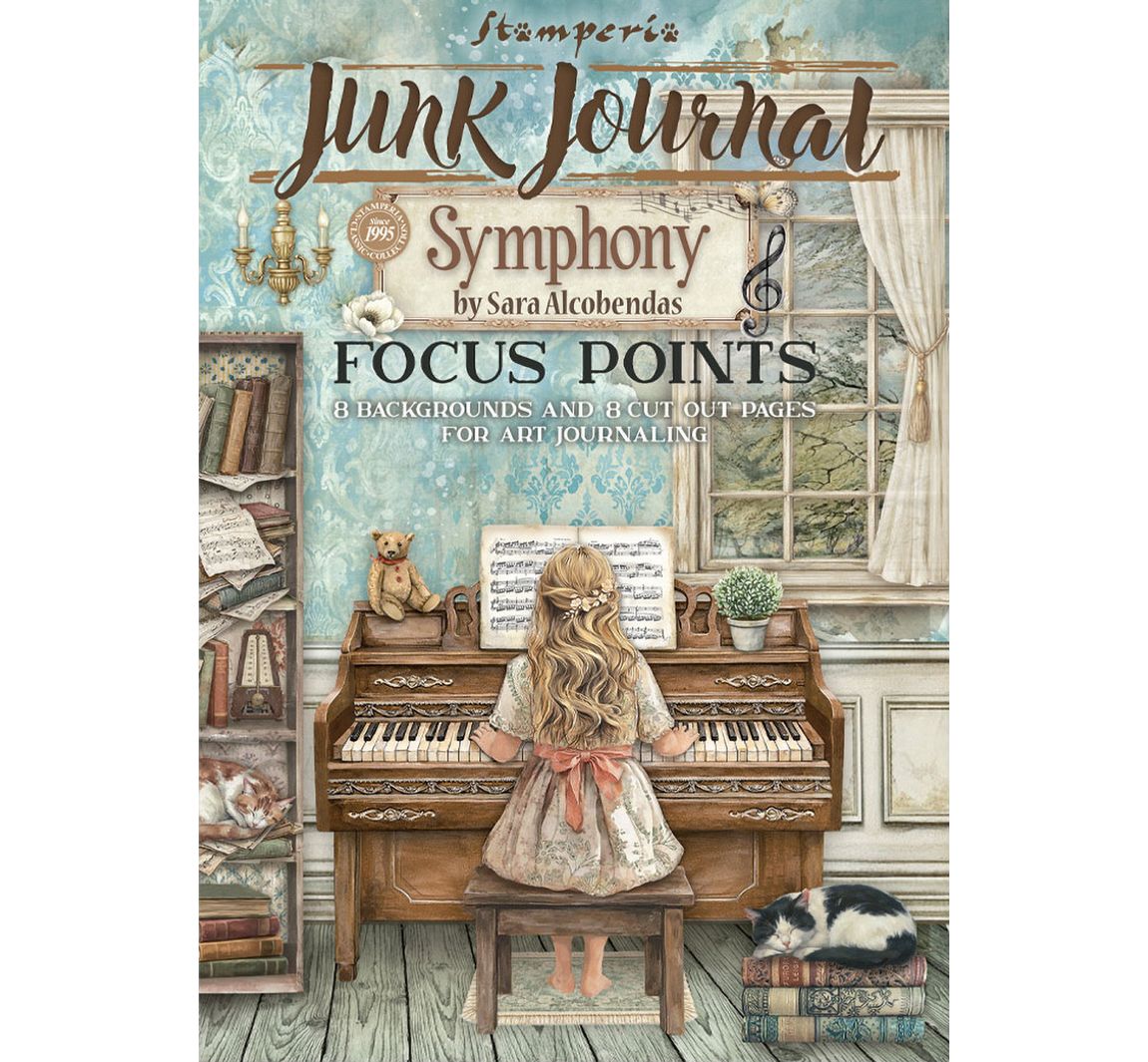 Stamperia A5 Junk Journal Focus Points "Symphony"