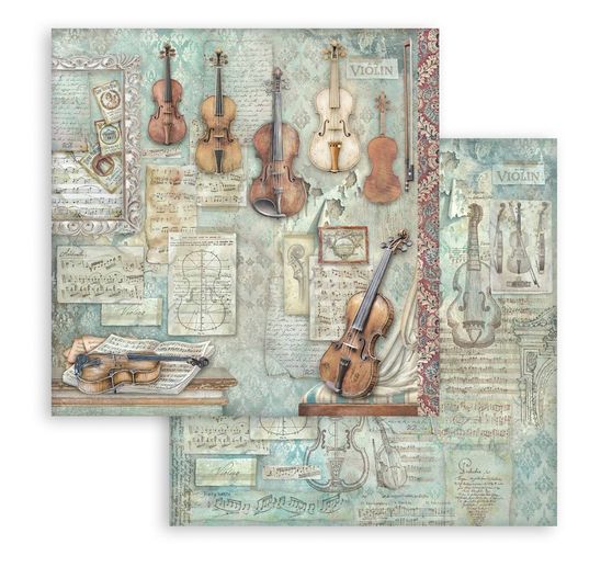 Stamperia Scrapbook-Block "Symphony"