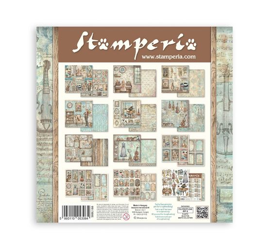 Stamperia Scrapbook-Block "Symphony"