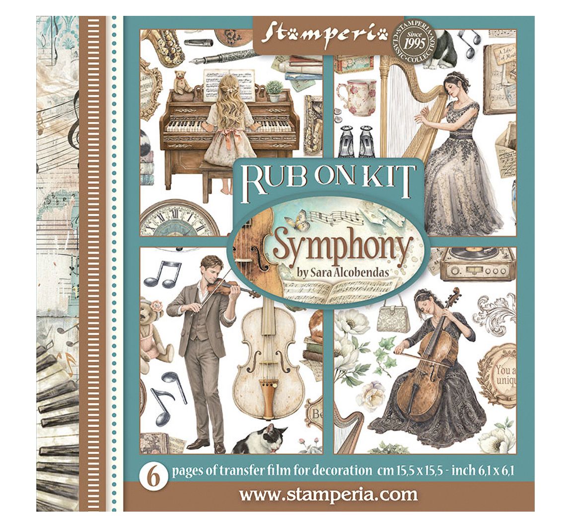 Stamperia Rub On Sortiment "Symphony"
