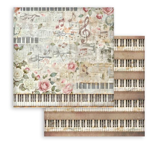 Stamperia Scrapbook block "Symphony Backgrounds"