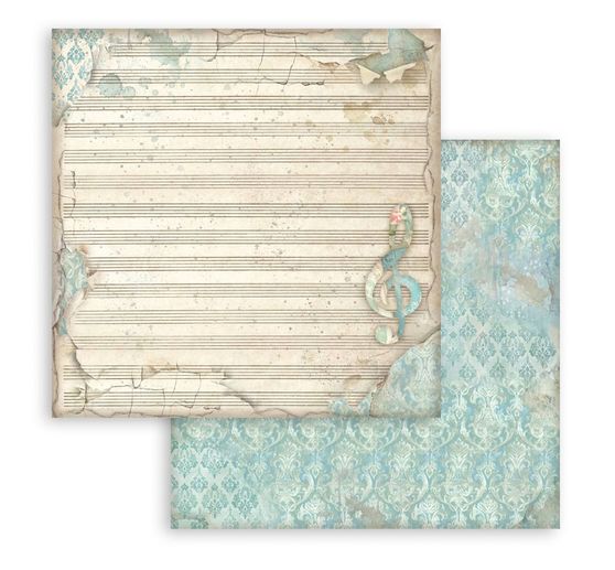 Stamperia Scrapbook block "Symphony Backgrounds"