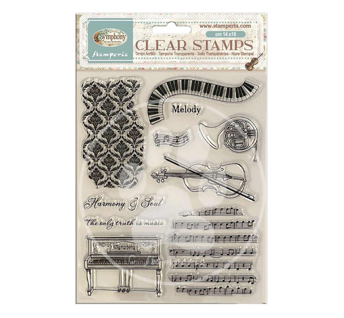 Stamperia Clear-Stamps "Symphony"