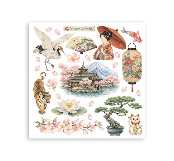 Stamperia Rub On Sortiment "Oriental Garden"