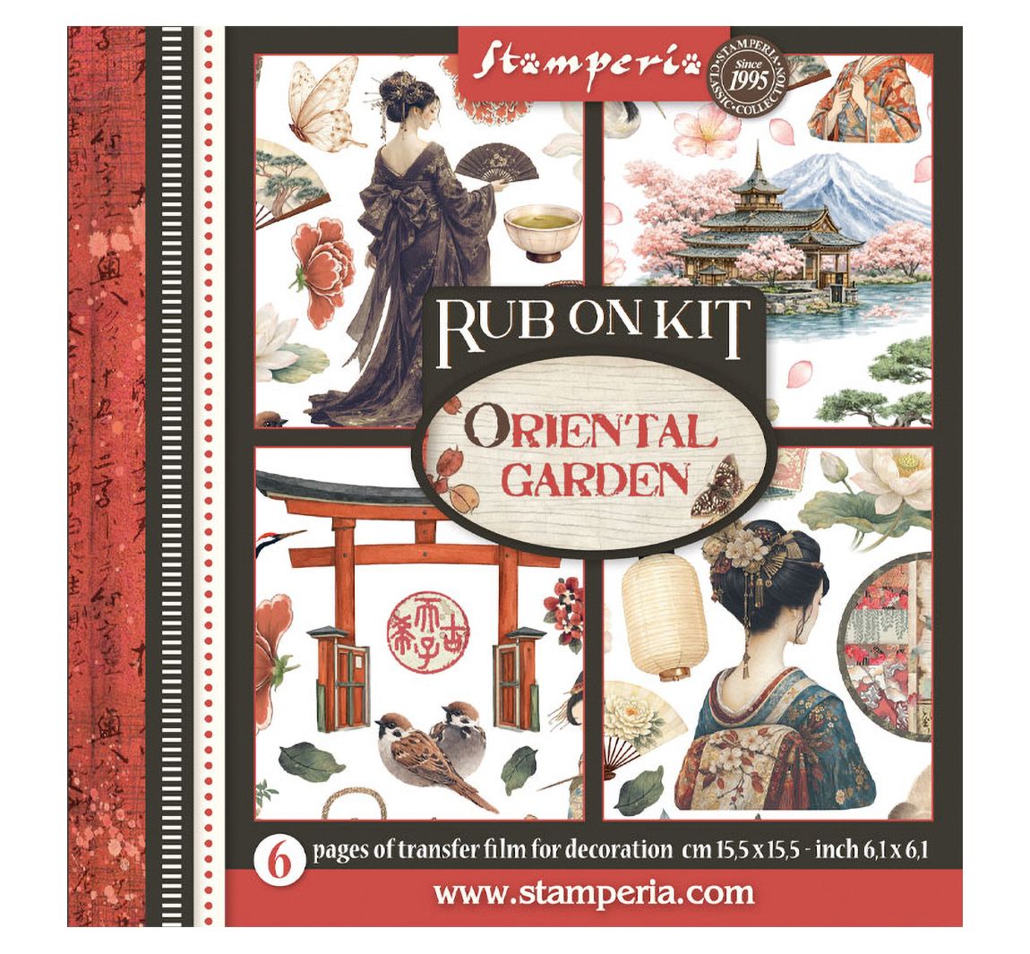 Stamperia Rub On Sortiment "Oriental Garden"
