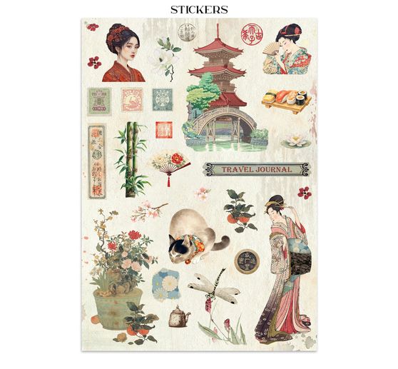 Stamperia Junk Journal Book "Oriental Garden"