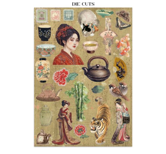 Stamperia Junk Journal Book "Oriental Garden"