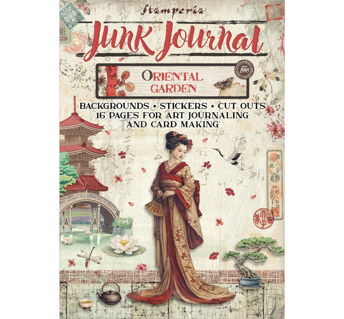 Stamperia Junk Journal Book "Oriental Garden"