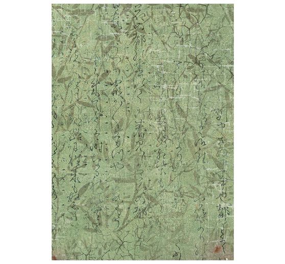 Stamperia Motiv-Strohseide Backgrounds "Oriental Garden", DIN A6, 8er Set