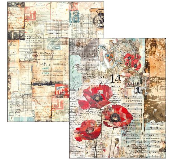 Ciao Bella Mixed Media Book "The Sound of Spring"