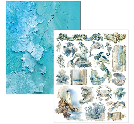 Ciao Bella Mixed Media Book "Edge of the Ocean"