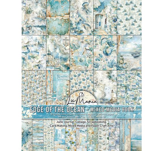 Ciao Bella Mixed Media Book "Edge of the Ocean"