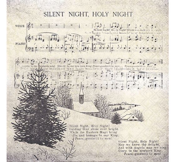 Serviette "Silent Night"