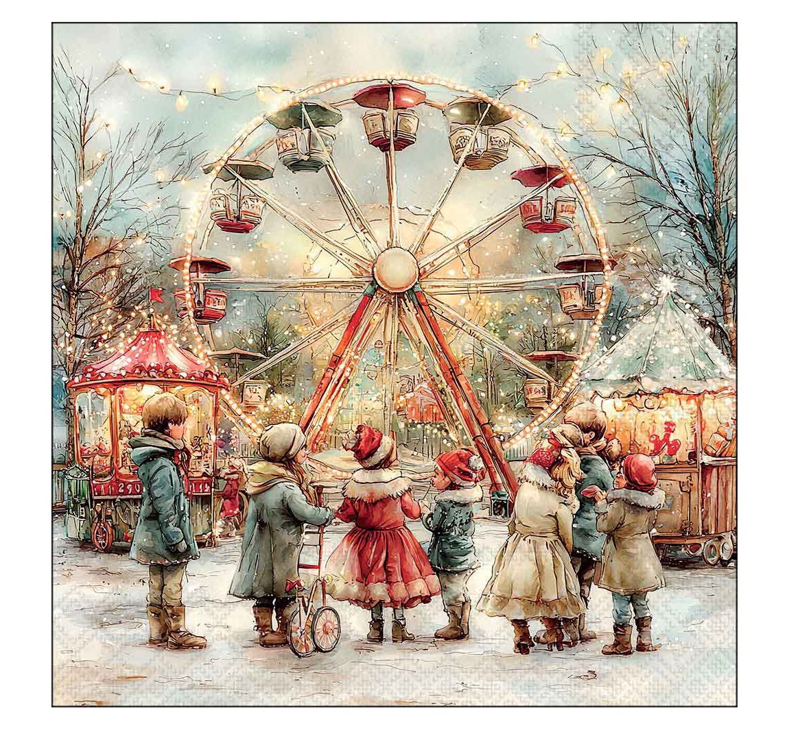 Serviette "Riesenrad"