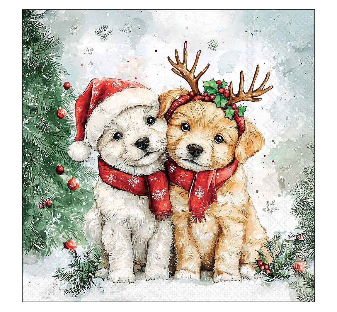 Serviette "Cody and Buddy"