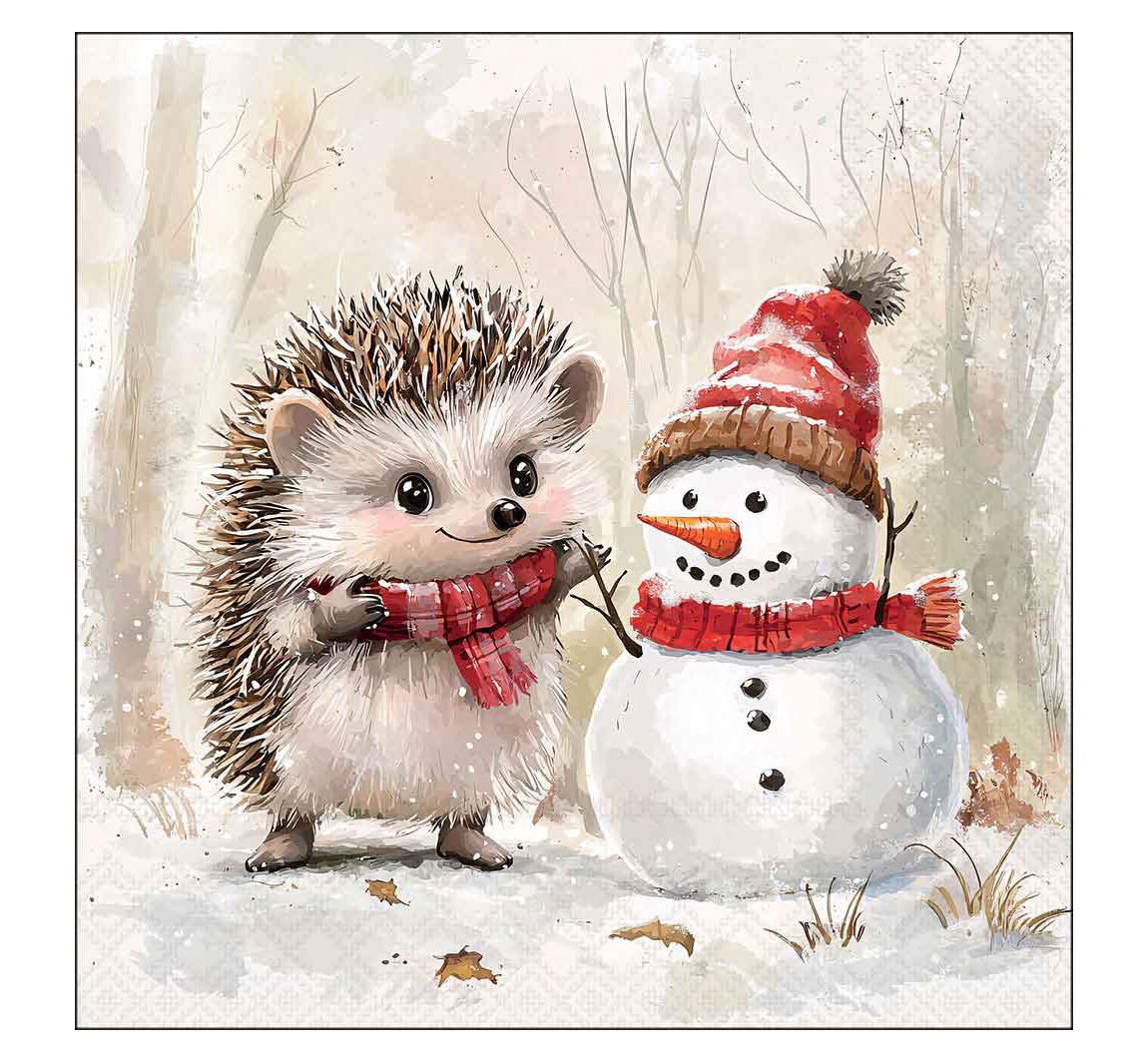 Serviette "Spike and Frosty"