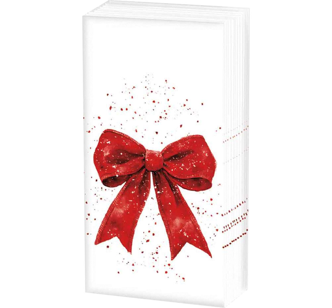 Papiertaschentücher "Rote Schleife"