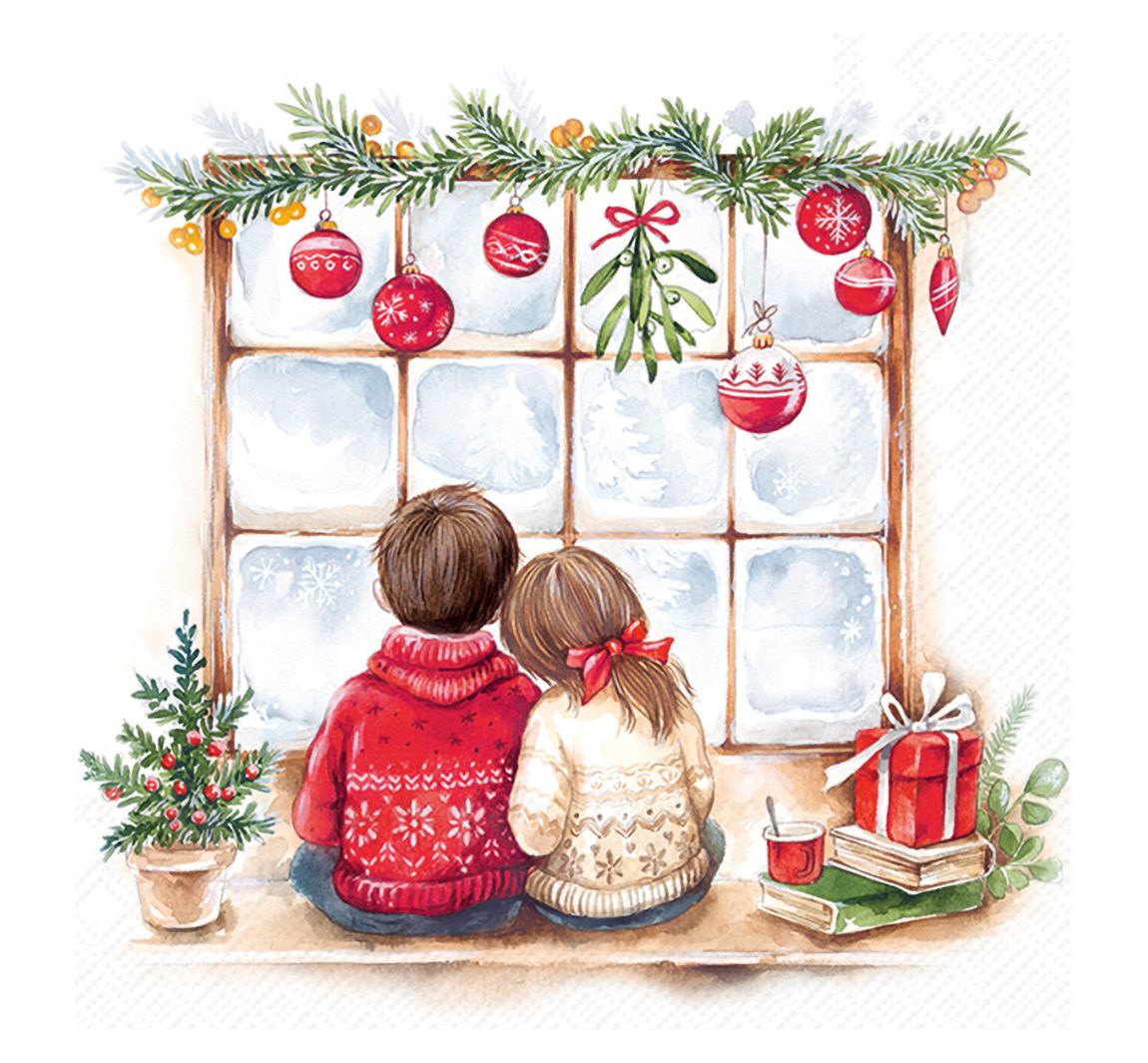 Serviette "Looking for Christmas"