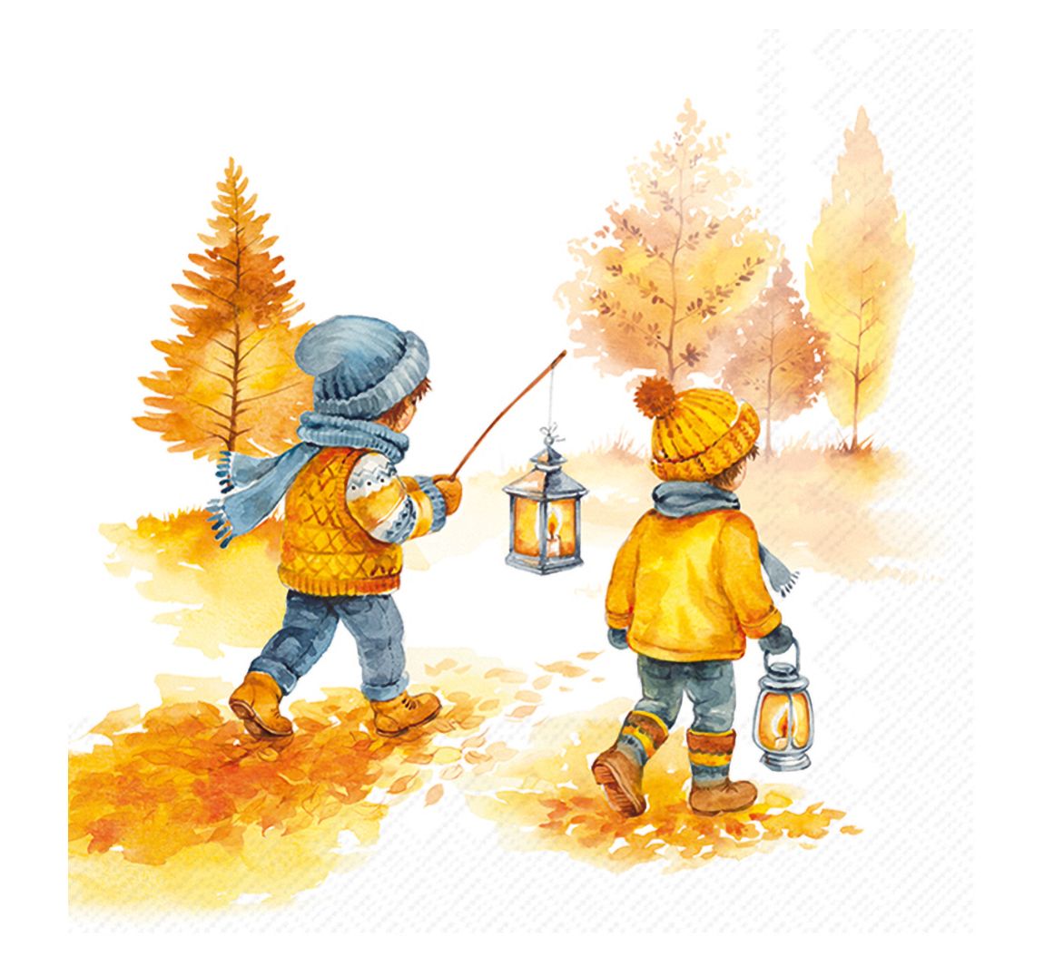 Serviette "Autumn Walk"