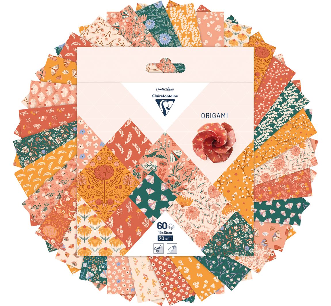Faltblätter "Boho Floral"