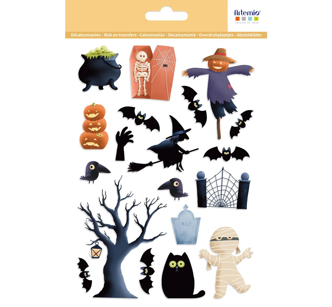 Rub On Transferfolie "Halloween"