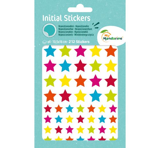 Sticker "Sterne bunt"