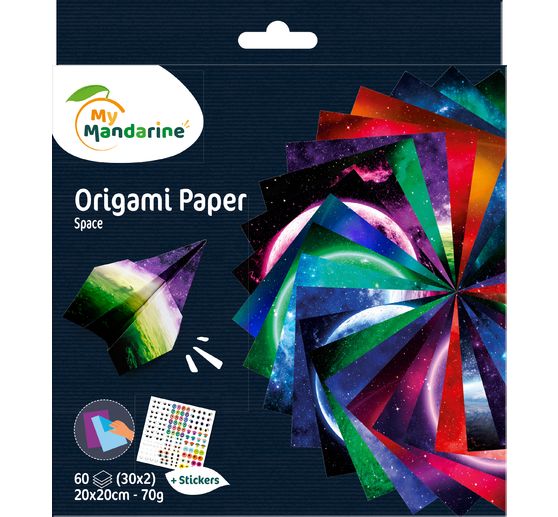 Faltpapier-Sortiment "Space"