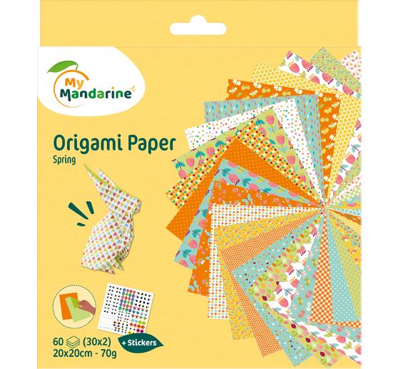 Faltpapier-Sortiment "Spring"