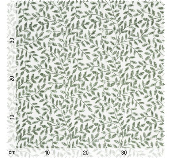 Baumwoll-Stoff "Hoja", Acryl beschichtet