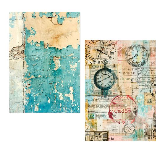 Ciao Bella Tissue paper set "Fragments of Time"