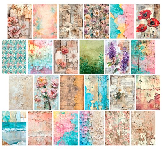 Ciao Bella Tissue paper set "Wild Blossom"
