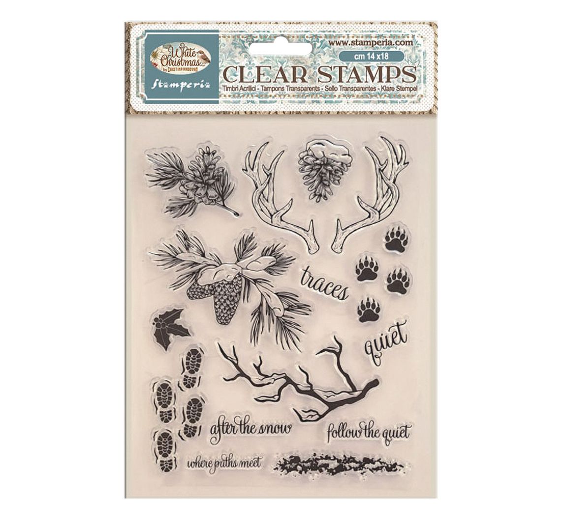 Stamperia Clear-Stamps "White Christmas"
