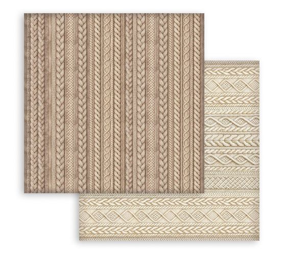 Stamperia Scrapbook-Block "White Christmas Backgrounds"