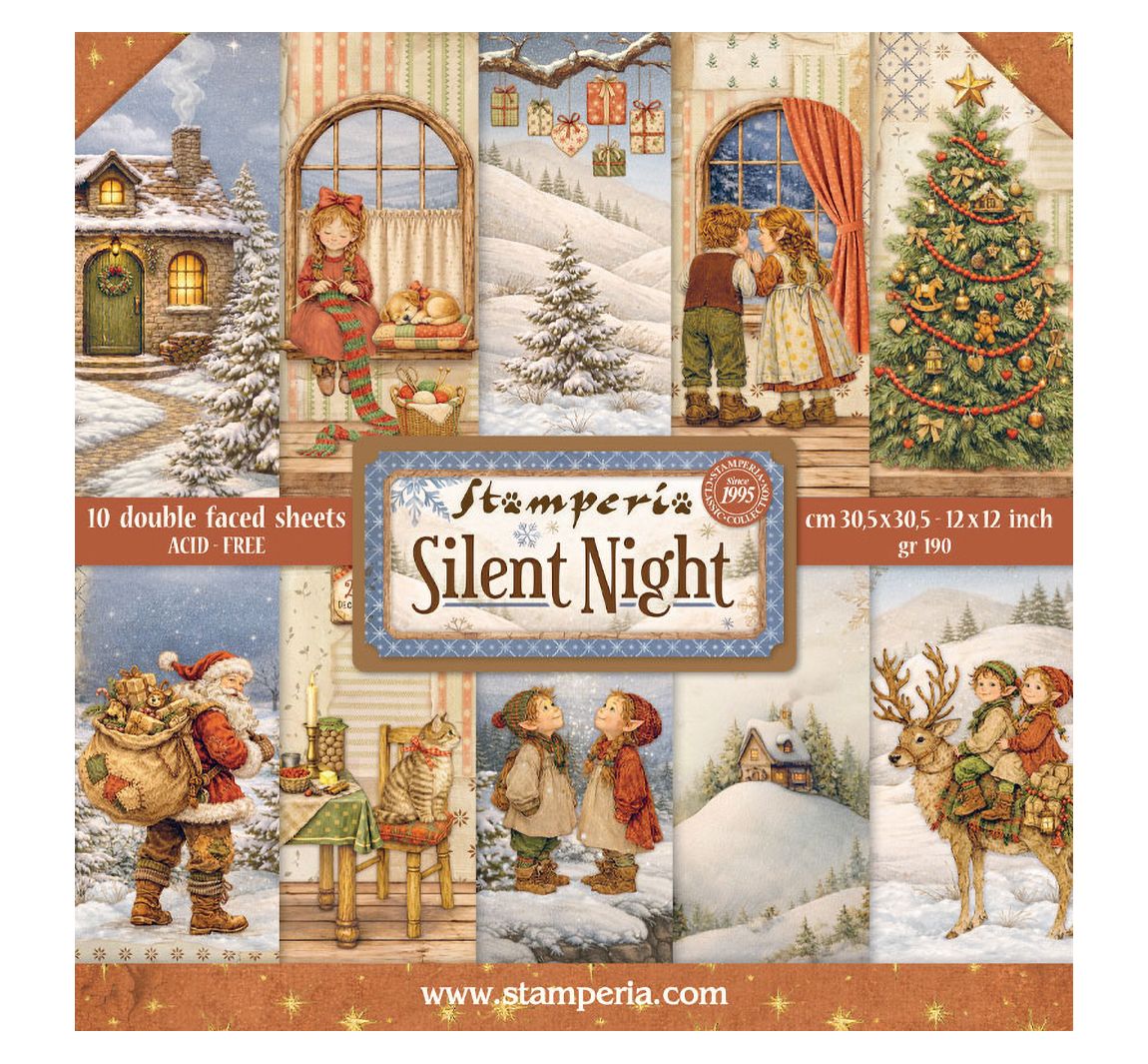 Stamperia Scrapbook-Block "Silent Night"