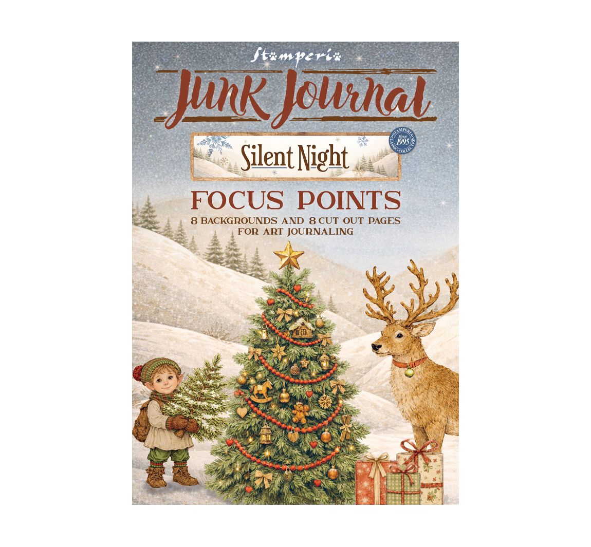 Stamperia A5 Junk Journal Focus Points "Silent Night"