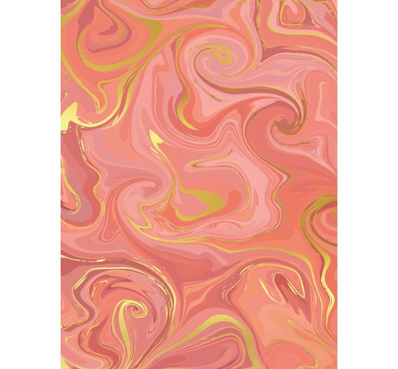 D&eacute;copatch Hot-Foil Papier "Blush"