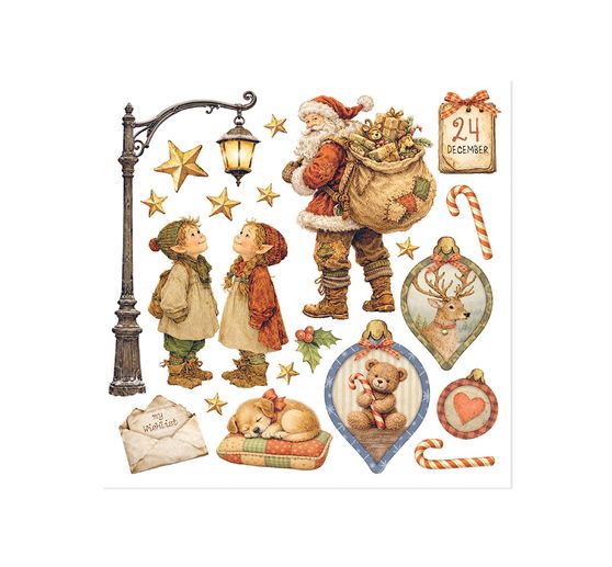Stamperia Rub On assortment "Silent Night"