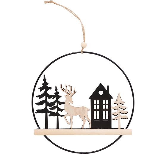 VBS Metal ring &ldquo;Winter landscape&rdquo;