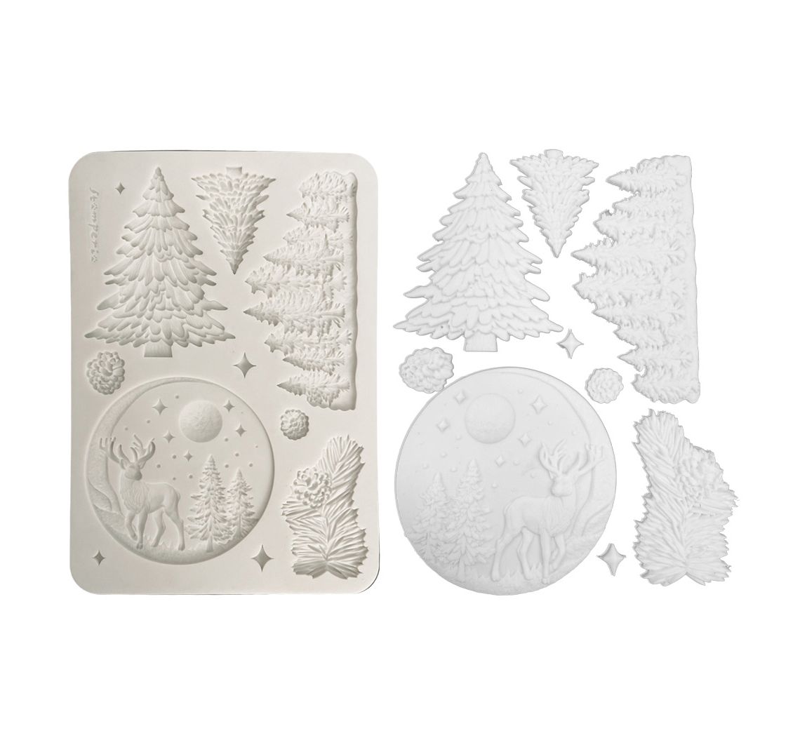 Stamperia Silikonform A5 "Winter Landscape"