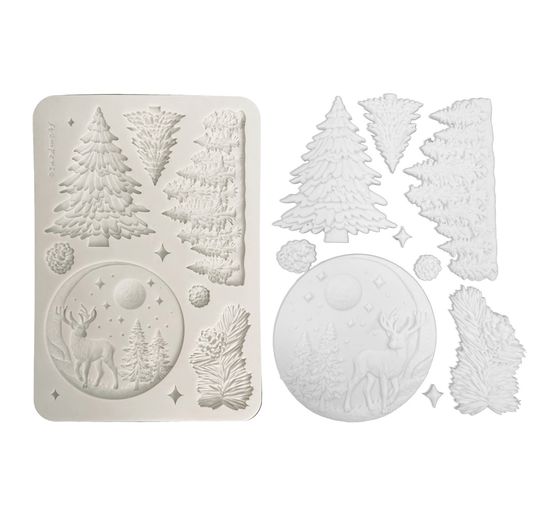 Stamperia Silikonform A5 "Winter Landscape"
