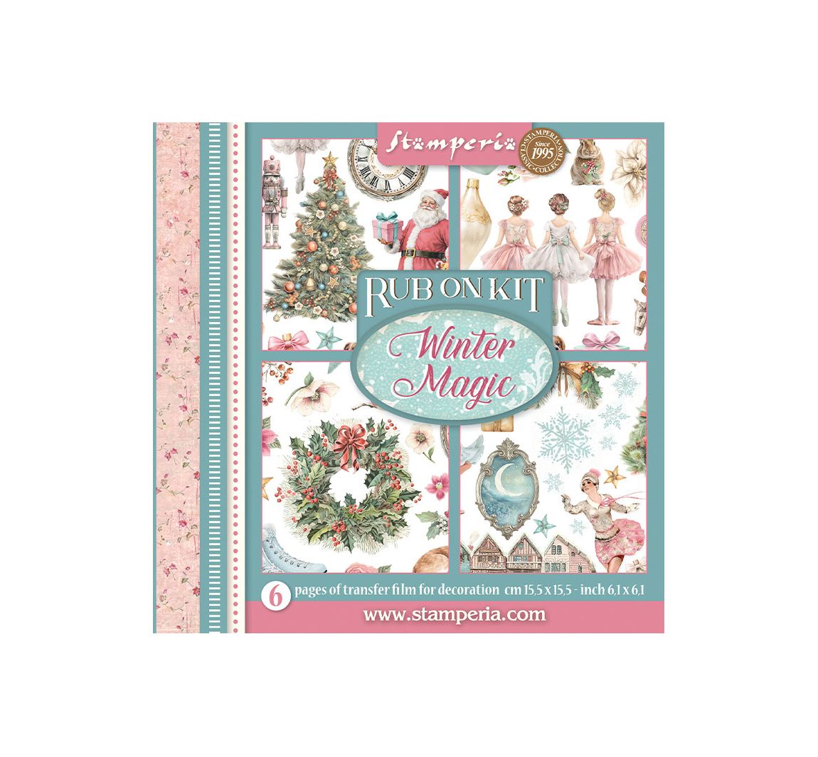 Stamperia Rub On Sortiment "Winter Magic"