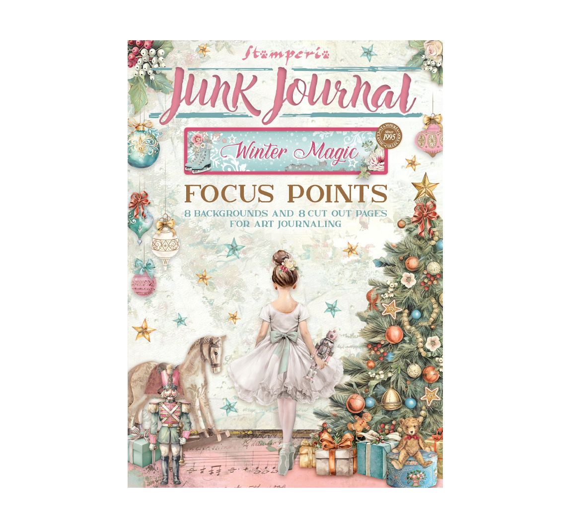 Stamperia A5 Junk Journal Focus Points "Winter Magic"