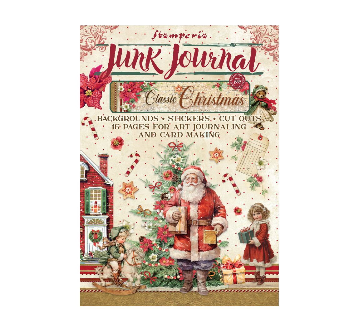 Stamperia Junk Journal Book "Classic Christmas"