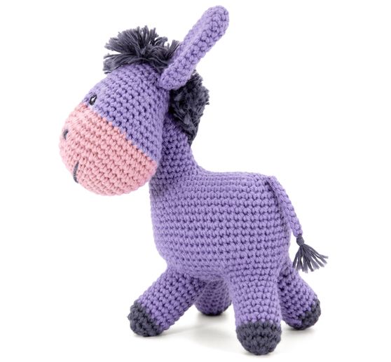 Gr&uuml;ndl Crochet set "Eddy the donkey"