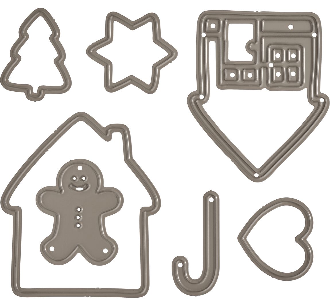 Stanzschablone "Christmas Bakery"