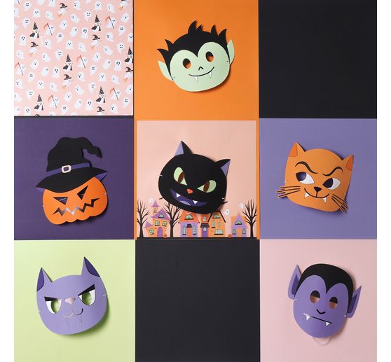 Kinder-Masken "Halloween"