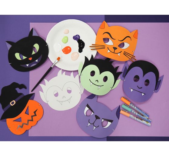 Kinder-Masken "Halloween"